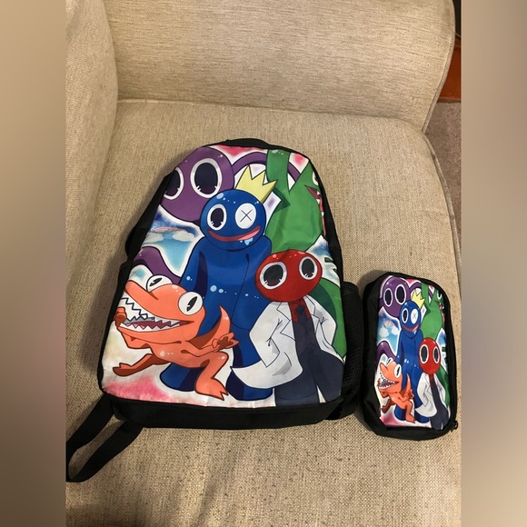 rainbow friends Other - Rainbow friends backpack and pencil case